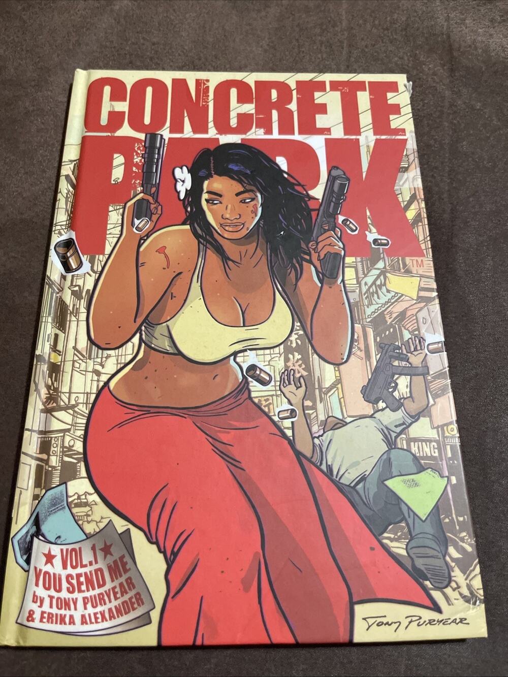 Concrete Park Dark Arts Graphic Novel Book Volume 1 Hardback Tony Puryear